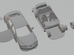 acura ilx de 2016 3D Print Model