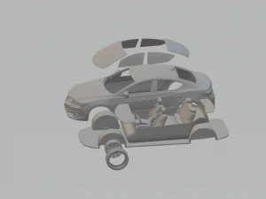 acura ilx de 2016 3D Print Model