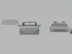 acura ilx de 2016 3D Print Model