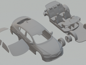 acura ilx a-spec 2019 3D Print Model