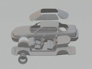 acura integra 1990 Modelo de impresión 3D