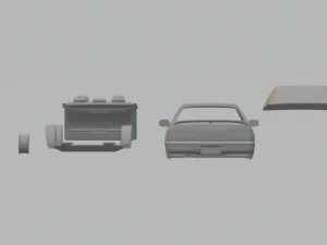 Acura integra coupe 1991 3D Print Model