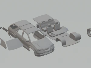 acura mdx 2003 3D Print Model