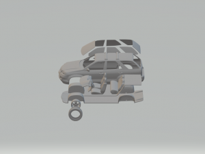 acura mdx 2003 3D Print Model