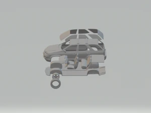 acura mdx 2003 3D Print Model