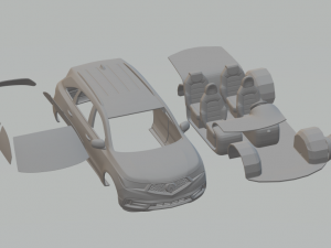 acura mdx sport 2017 3D Print Model