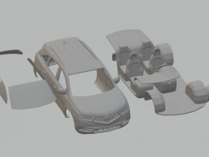 acura mdxsport 2017 Model Cetak 3D