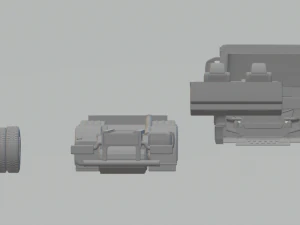 iveco x-way chassis 8x4 truck 2020 3D Print Model