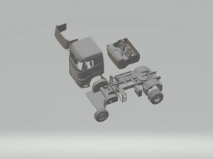 тягач iveco x-way 3D Принт Модель