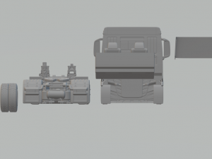 iveco x-way tractor 3D Принт Модель
