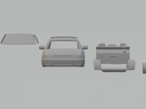 volkswagen polo variant 97 3D Print Model