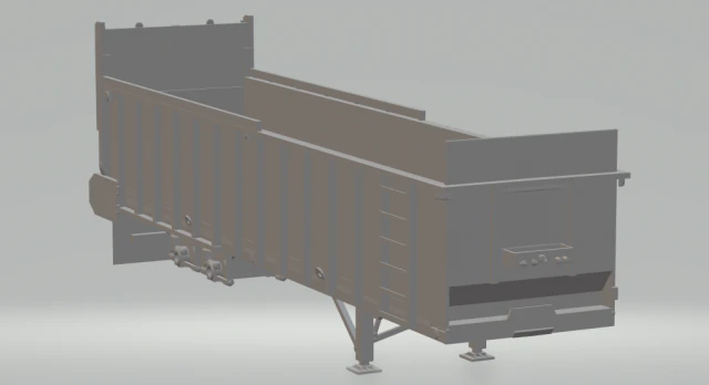trailer artex truck 3D Print Model .c4d .max .obj .3ds .fbx .stl .blend 