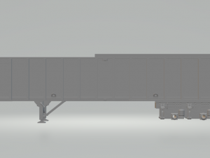 trailer artex truck 3D Baskı Modeli