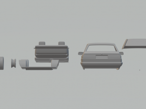 volkswagen santana Modelo de impresión 3D