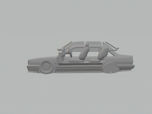 volkswagen santana Modelo de impresión 3D