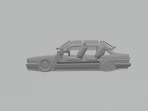 volkswagen santana 3D Print Model