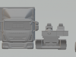 iveco eurocargo 3Dプリントモデル