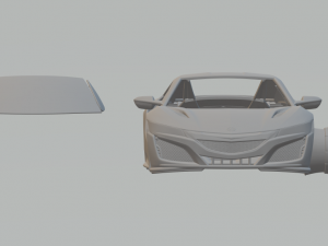 acura nsx 2016 Modelo de impresión 3D