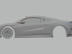 acura nsx 2016 Modelo de impresión 3D