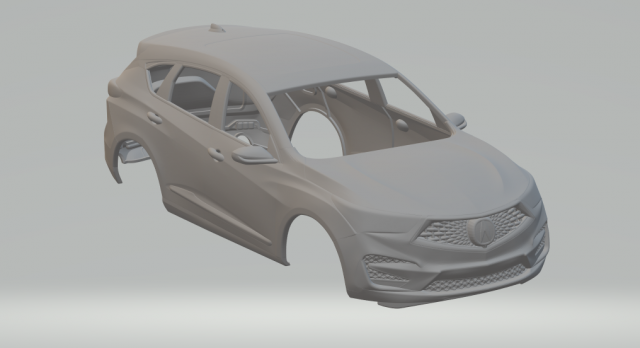 acura rdx 2018 3D Принт Модель .c4d .max .obj .3ds .fbx .stl .blend 