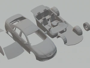 acura tl 2007 3D Print Model