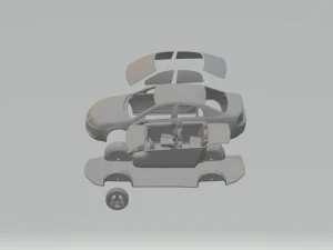 acura tl 2007 3D Print Model