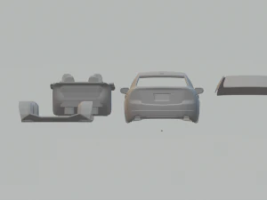 acura tl 2007 3D Print Model