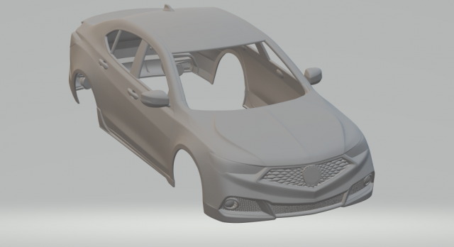acura tlx a-spec 2017 Model Cetak 3D .c4d .max .obj .3ds .fbx .stl .blend