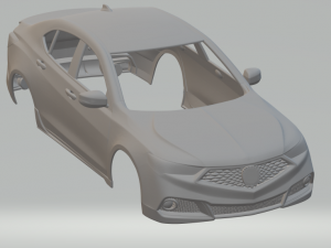 acura tlx a-spec 2017 3D Print Model