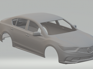 acura tlx a-spec 2017 Modelo de impresión 3D