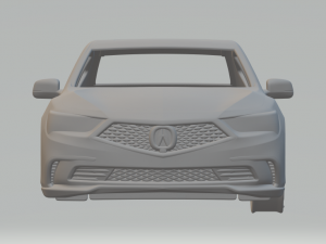 acura tlx a-spec 2017 3D Print Model