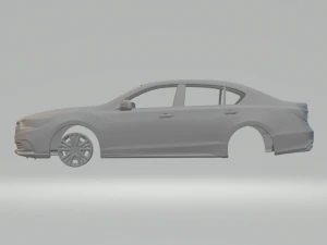 acura tlx a-spec 2017 3D Print Model