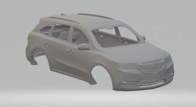 acura mdx 2014 Modèles 3D en vedette .c4d .max .obj .3ds .fbx .stl .blend 