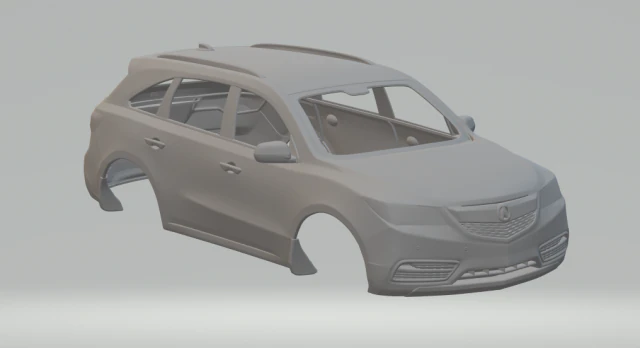 acura mdx 2014 3D Print Model .c4d .max .obj .3ds .fbx .stl .blend 