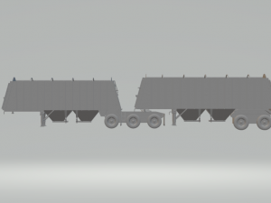 Double trailer merritt superbee 3D Принт Модель