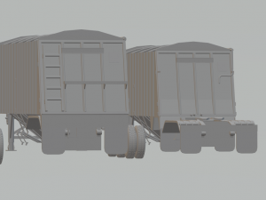 Double trailer merritt superbee 3D Принт Модель