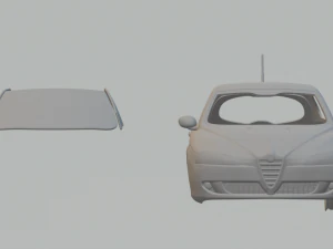 alfa romeo 147 3doors 3D Print Model