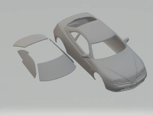 alfa-romeo gtv 1995 3D Print Model