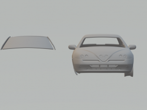 alfa-romeo gtv 1995 3D 프린트 모델