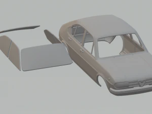 alfa romeo alfasud 1972 3D Print Model