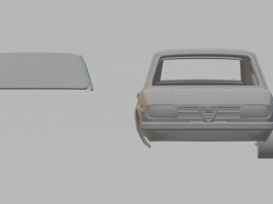 alfa romeo alfasud 1972 3D Print Model