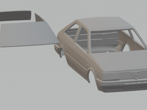 alfa romeo arna l 1983 Modelo de impresión 3D