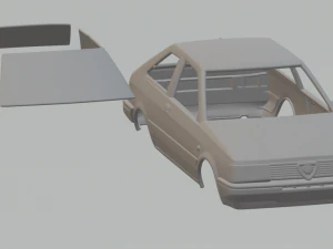 alfa romeo arna l 1983 Model do druku 3D
