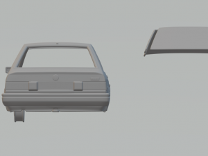 alfa romeo arna l 1983 3D Принт Модель