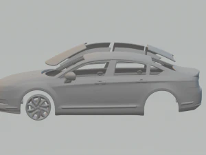 citroen c5 saloon 3D Print Model