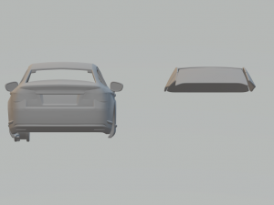 citroen c5 saloon 3Dプリントモデル