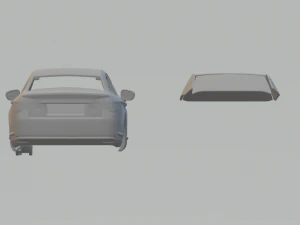 citroen c5 saloon 3D Print Model