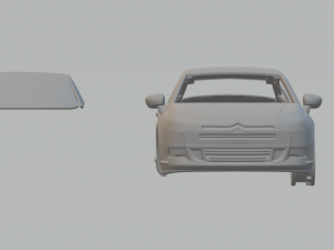 citroen c5 saloon 3Dプリントモデル