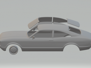 granada coupe eu 1972 3D Print Model