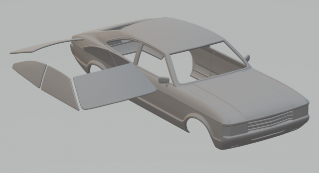 granada coupe eu 1972 3D Print Model .c4d .max .obj .3ds .fbx .stl .blend